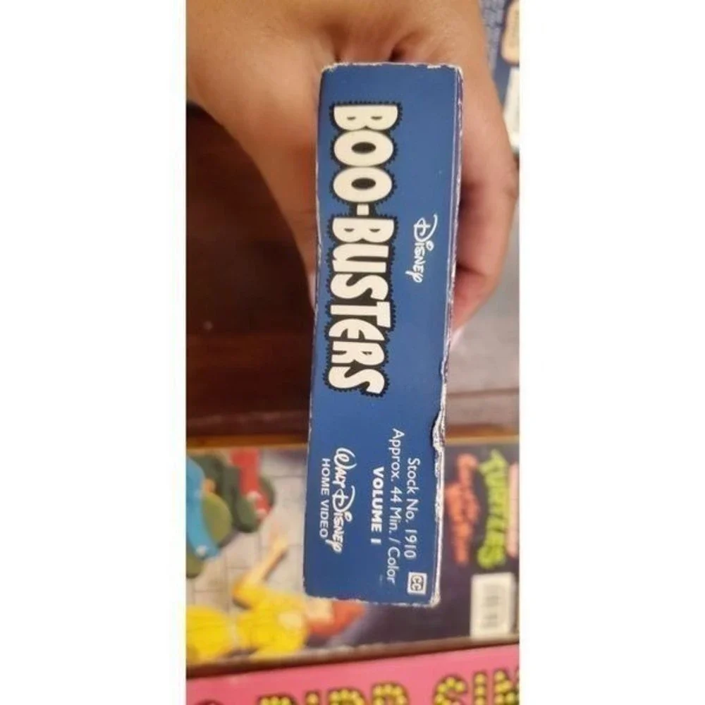 Lot‎ of 3 Vintage VHS Tapes The Flintstones Boo Busters TMNT